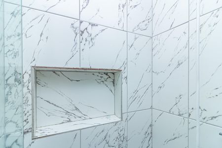 Apartamento para alugar com 120m², 3 quartos e 1 vaga Apartamento para alugar com 120m², 3 quartos e 1 vagaBanheiro da Suíte