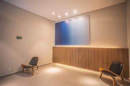 Apartamento à venda com 37m², 1 quarto e 1 vaga Apartamento à venda com 37m², 1 quarto e 1 vagaHall social