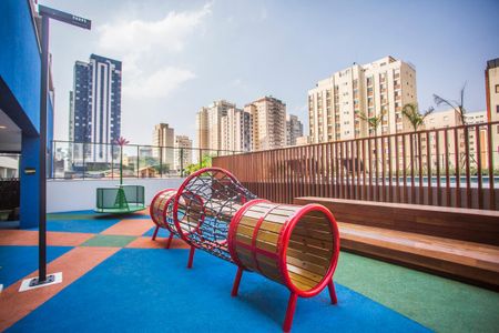 Apartamento à venda com 37m², 1 quarto e 1 vaga Apartamento à venda com 37m², 1 quarto e 1 vagaÁrea Comum - Playground