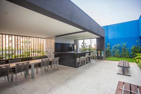 Apartamento à venda com 37m², 1 quarto e 1 vaga Apartamento à venda com 37m², 1 quarto e 1 vagaÁrea comum - Churrasqueira