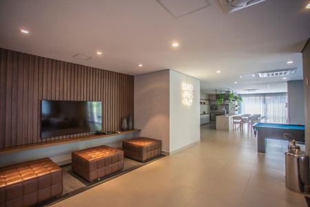 Apartamento à venda com 37m², 1 quarto e 1 vaga Apartamento à venda com 37m², 1 quarto e 1 vagaÁrea comum - Salão de Jogos