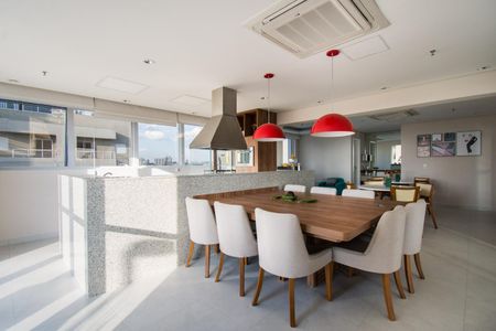 Studio para alugar com 40m², 1 quarto e 1 vaga Studio para alugar com 40m², 1 quarto e 1 vagaÁrea comum - Salão de festas