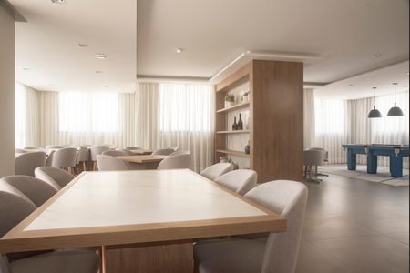 Apartamento à venda com 55m², 1 quarto e 1 vagaÁrea comum - Salão de festas