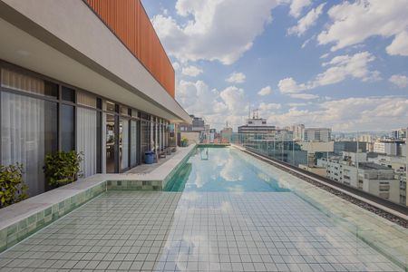 Studio para alugar com 24m², 1 quarto e sem vagaPiscina