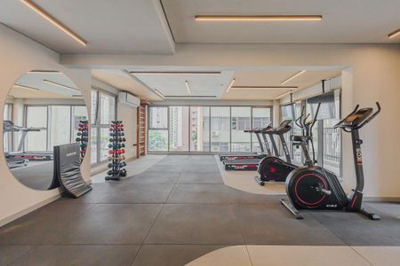 Studio para alugar com 24m², 1 quarto e sem vagaAcademia