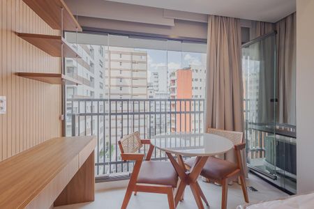 Studio para alugar com 24m², 1 quarto e sem vagaStudio
