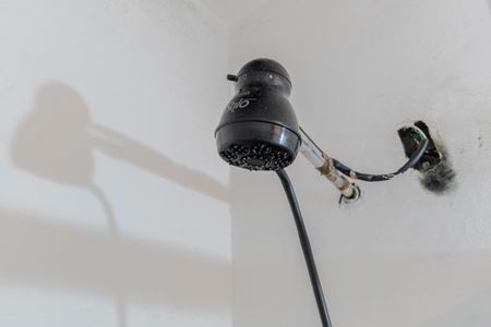 Banheiro de kitnet/studio para alugar com 1 quarto, 35m² em Bela Vista, São Paulo