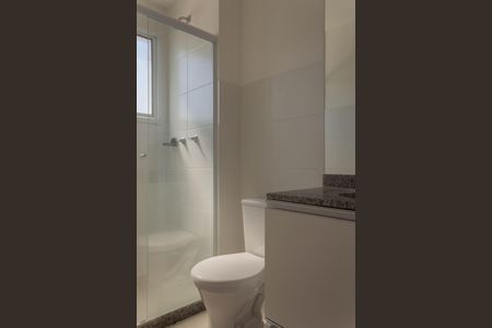 Apartamento para alugar com 56m², 2 quartos e 1 vaga Apartamento para alugar com 56m², 2 quartos e 1 vagaBanheiro da Suíte 1