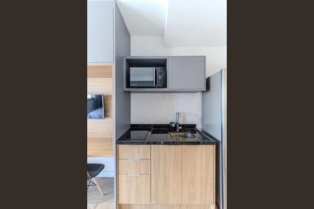 Studio à venda com 28m², 1 quarto e sem vagaCozinha