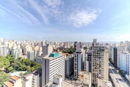 Studio à venda com 28m², 1 quarto e sem vagaVista