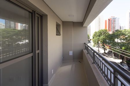 Studio à venda com 28m², 1 quarto e sem vagaVaranda