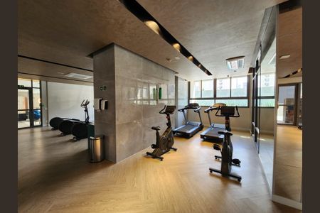 Studio à venda com 28m², 1 quarto e sem vaga Studio à venda com 28m², 1 quarto e sem vagaÁrea comum - Academia