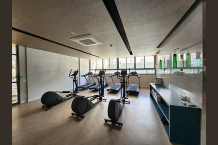 Studio à venda com 28m², 1 quarto e sem vaga Studio à venda com 28m², 1 quarto e sem vagaÁrea comum - Academia