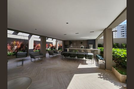 Studio à venda com 28m², 1 quarto e sem vaga Studio à venda com 28m², 1 quarto e sem vagaÁrea comum - Churrasqueira