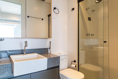 Studio à venda com 36m², 1 quarto e 1 vaga Studio à venda com 36m², 1 quarto e 1 vagaBanheiro