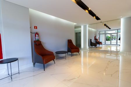 Apartamento para alugar com 42m², 1 quarto e 1 vaga Apartamento para alugar com 42m², 1 quarto e 1 vagaÁrea comum - Hall de Entrada