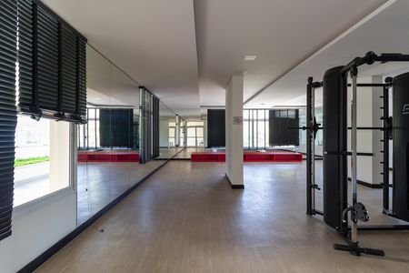 Apartamento para alugar com 42m², 1 quarto e 1 vaga Apartamento para alugar com 42m², 1 quarto e 1 vagaÁrea comum - Academia
