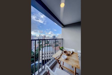 Studio para alugar com 22m², 1 quarto e sem vagaVaranda