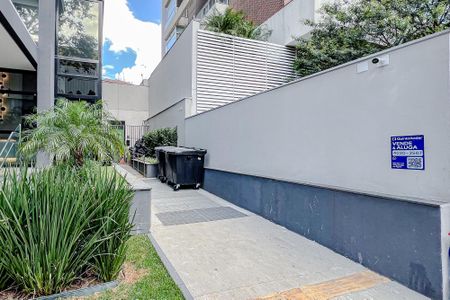 Studio para alugar com 22m², 1 quarto e sem vagaFachada - Plaquinha