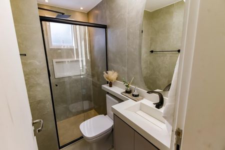 Apartamento para alugar com 75m², 2 quartos e 1 vaga Apartamento para alugar com 75m², 2 quartos e 1 vagaBanheiro Corredor