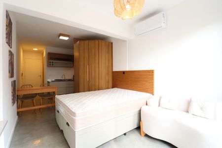 Studio à venda com 37m², 1 quarto e sem vagaSala/Quarto