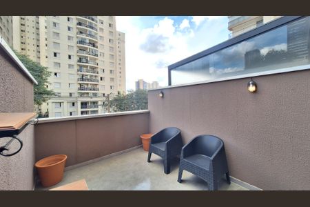 Studio à venda com 37m², 1 quarto e sem vaga Studio à venda com 37m², 1 quarto e sem vagaVaranda