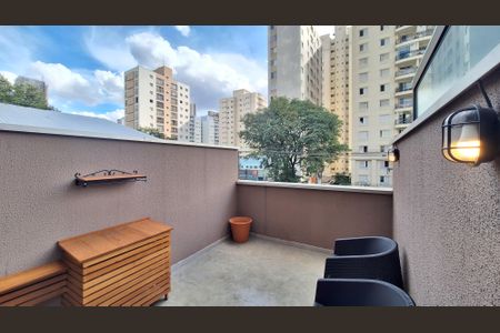 Studio à venda com 37m², 1 quarto e sem vaga Studio à venda com 37m², 1 quarto e sem vagaVaranda