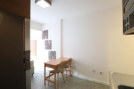 Studio à venda com 37m², 1 quarto e sem vagaCozinha