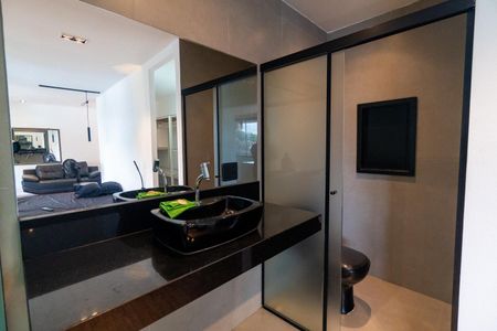 Studio para alugar com 50m², 1 quarto e sem vaga Studio para alugar com 50m², 1 quarto e sem vagaBanheiro