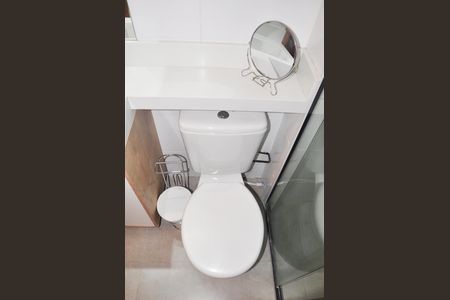 Apartamento para alugar com 44m², 2 quartos e 1 vagaDetalhe - Banheiro Social