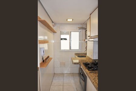 Apartamento para alugar com 44m², 2 quartos e 1 vagaDetalhe - Cozinha Americana