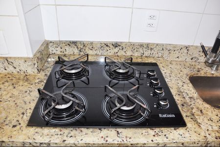 Apartamento para alugar com 44m², 2 quartos e 1 vagaDetalhe - Cozinha Americana