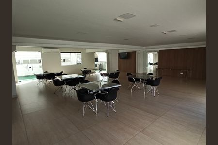 Apartamento para alugar com 44m², 2 quartos e 1 vagaÁrea comum - Salão de festas