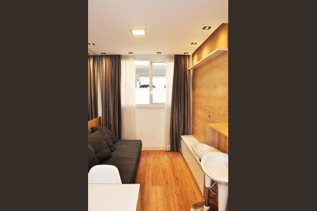 Apartamento para alugar com 44m², 2 quartos e 1 vagaDetalhe - Sala