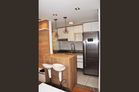 Apartamento para alugar com 44m², 2 quartos e 1 vagaCozinha Americana