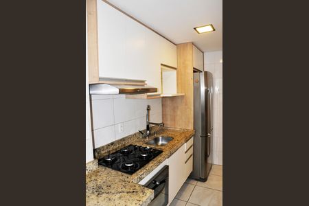 Apartamento para alugar com 44m², 2 quartos e 1 vagaDetalhe - Cozinha Americana