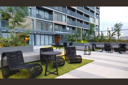 Studio à venda com 31m², 1 quarto e sem vagaÁrea comum - jardim