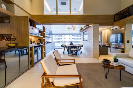 Apartamento à venda com 163m², 3 quartos e 3 vagas Apartamento à venda com 163m², 3 quartos e 3 vagasSala