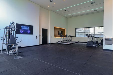 Studio para alugar com 18m², 1 quarto e sem vaga Studio para alugar com 18m², 1 quarto e sem vagaÁrea comum - Academia