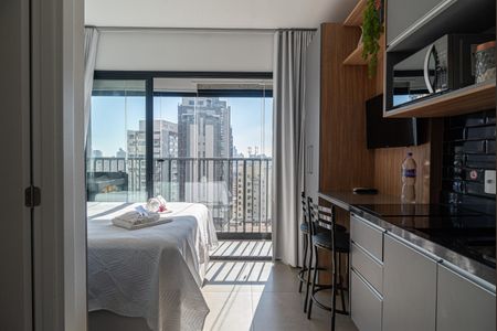 Studio para alugar com 18m², 1 quarto e sem vaga Studio para alugar com 18m², 1 quarto e sem vagaCozinha