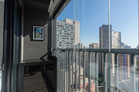 Studio para alugar com 18m², 1 quarto e sem vaga Studio para alugar com 18m², 1 quarto e sem vagaVaranda