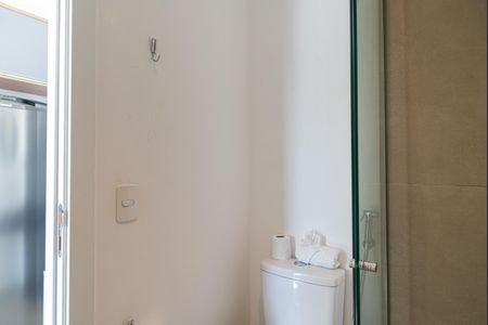 Studio para alugar com 18m², 1 quarto e sem vaga Studio para alugar com 18m², 1 quarto e sem vagaBanheiro