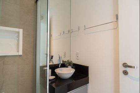 Studio para alugar com 18m², 1 quarto e sem vaga Studio para alugar com 18m², 1 quarto e sem vagaBanheiro