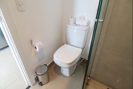 Studio para alugar com 18m², 1 quarto e sem vaga Studio para alugar com 18m², 1 quarto e sem vagaBanheiro