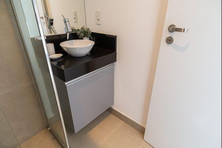 Studio para alugar com 18m², 1 quarto e sem vaga Studio para alugar com 18m², 1 quarto e sem vagaBanheiro