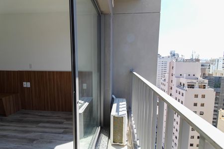 Studio para alugar com 24m², 1 quarto e sem vagaSacada