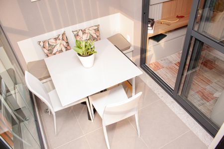 Apartamento à venda com 41m², 1 quarto e 1 vagaVaranda da Sala