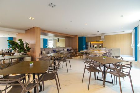 Apartamento para alugar com 46m², 1 quarto e 1 vagaSalão de Festas
