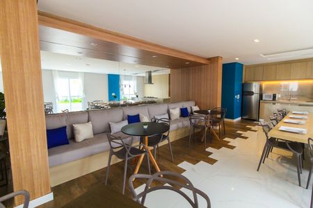 Apartamento para alugar com 46m², 1 quarto e 1 vagaSalão de Festas