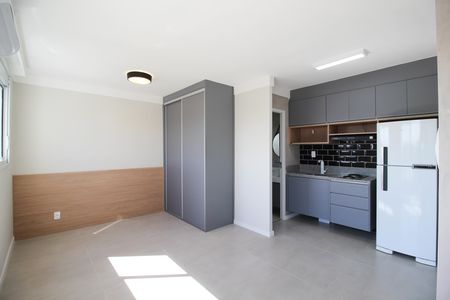 Studio para alugar com 27m², 1 quarto e sem vaga Studio para alugar com 27m², 1 quarto e sem vagaSala